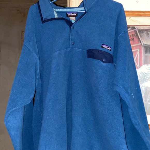 Patagonia Blue Men's Shirt - Picture 1 of 1